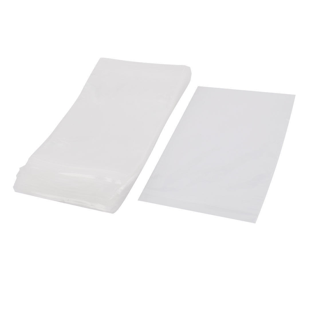 100pcs 5"x7 5" Ziplock Bag 2mil Clear Poly Plastic Rectangle Reclosable Zip Seal