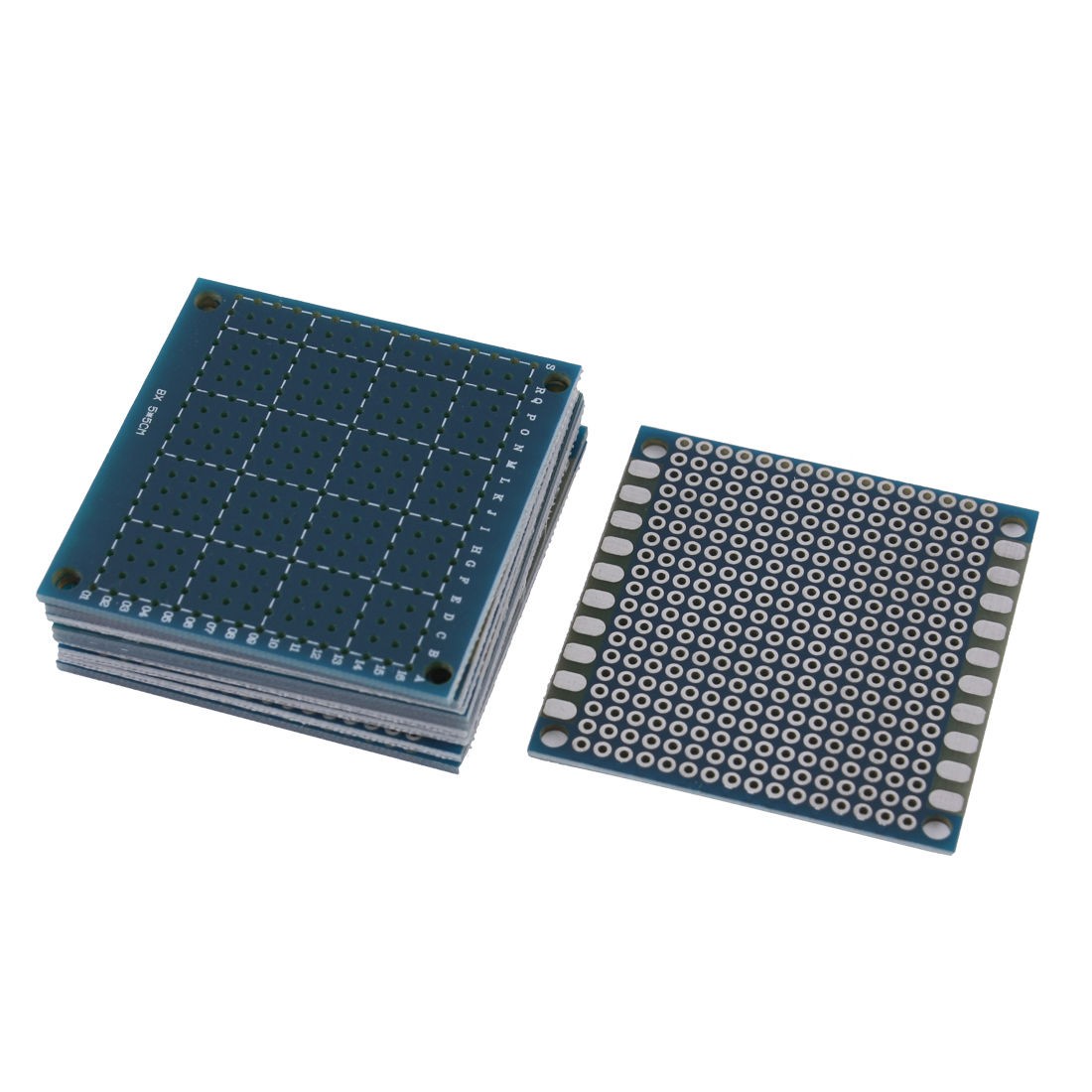 10 Pcs Single Side Prototype PCB Tinned Universal Breadboard 5x5cm 50mmx50mm FR4