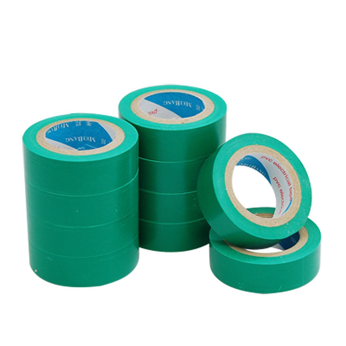 Green Adhesive Electrical Installation PVC Plastic Tape Nkgax