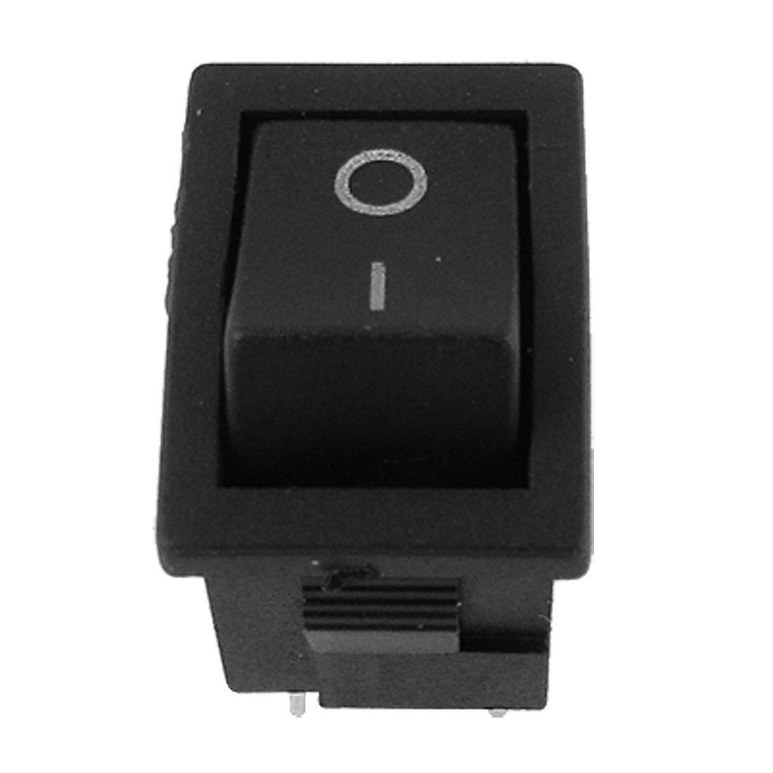 AC 6A/250V 10A/125V 4 Pin ON/OFF Design DPST Boat Rocker Switch