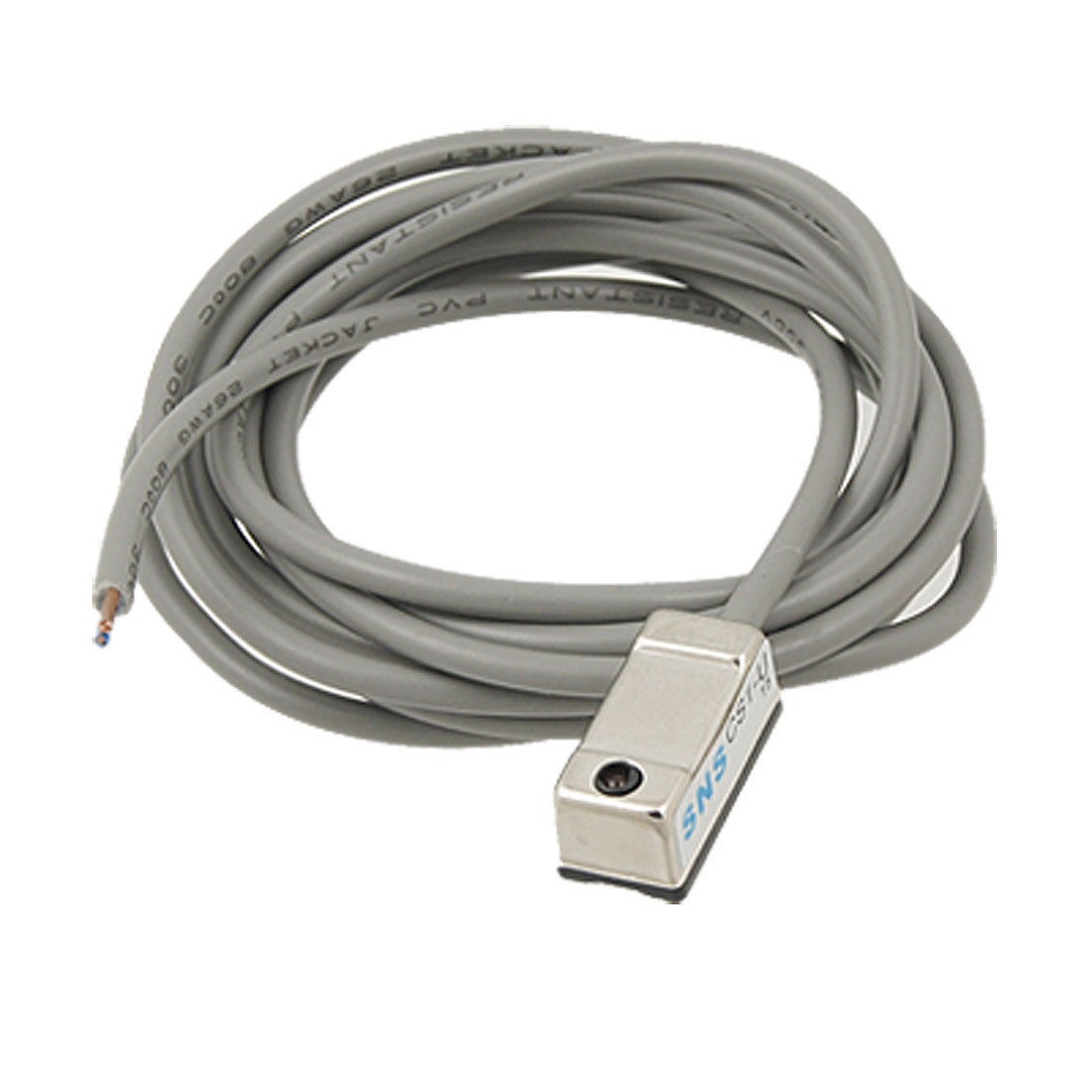 CS1-U Air Pneumatic Cylinder Magnetic Reed Switch w Red LED Indicator