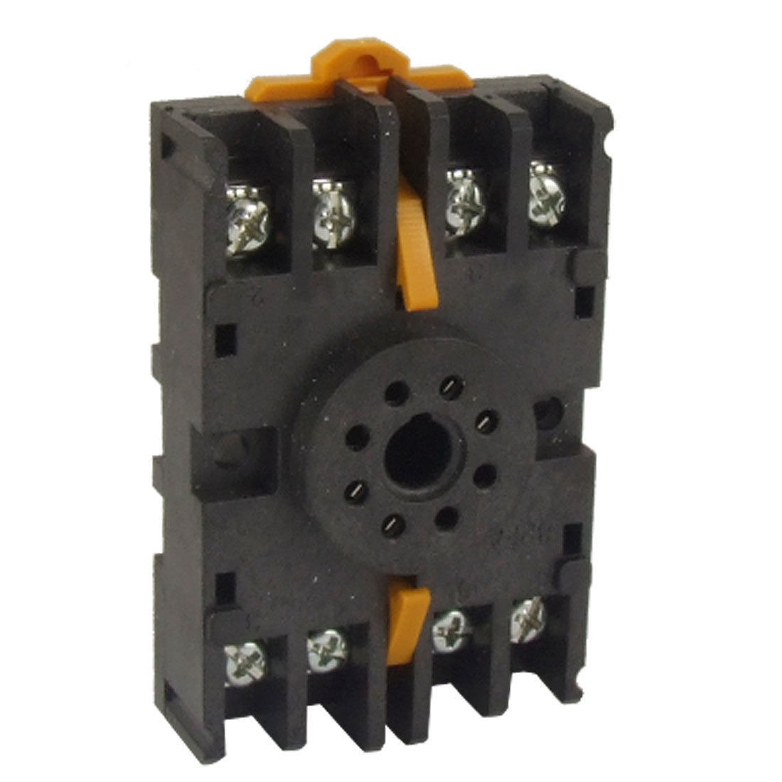 鈥婦IN Rail Mount 8 Pin Time Relay Socket Octal Base Screw 8PFA