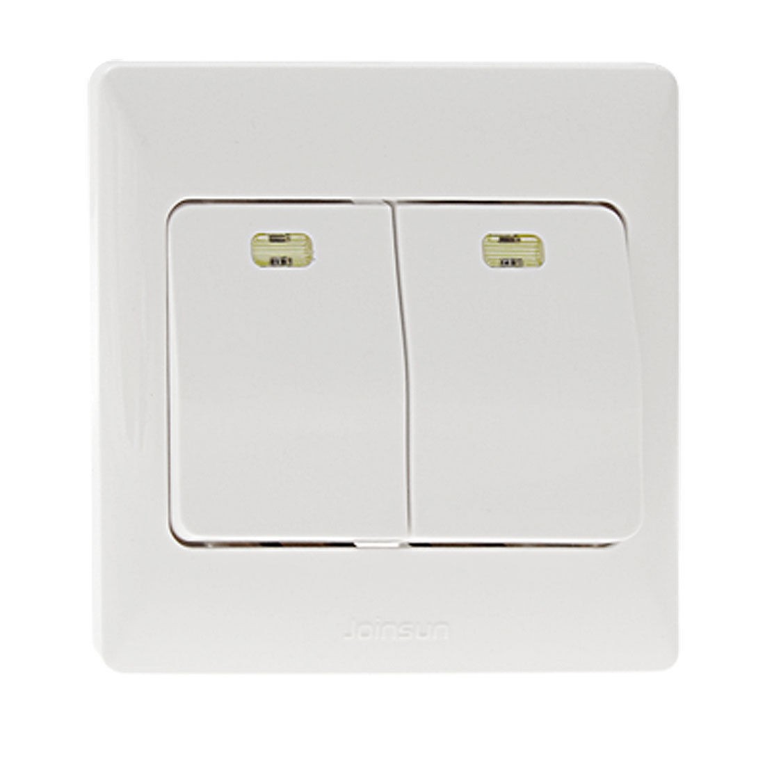 2-Gang Wall Mount Light Button Switch Plate Cover