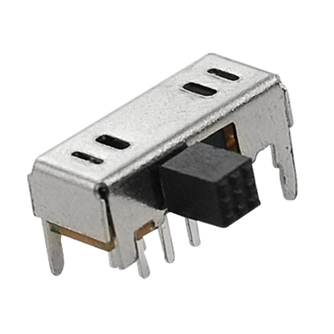 10 Pcs x Panel PCB 8 Pin ON/ON/ON 3 Position 2P3T DP3T Slide Switch 0.5A 50V DC