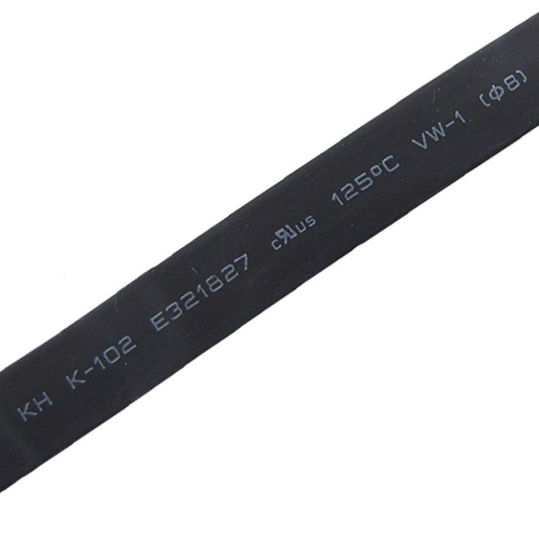 8mm Black Polyolefin Insulation Heat Shrink Tubing 3 Meters 9.8ft