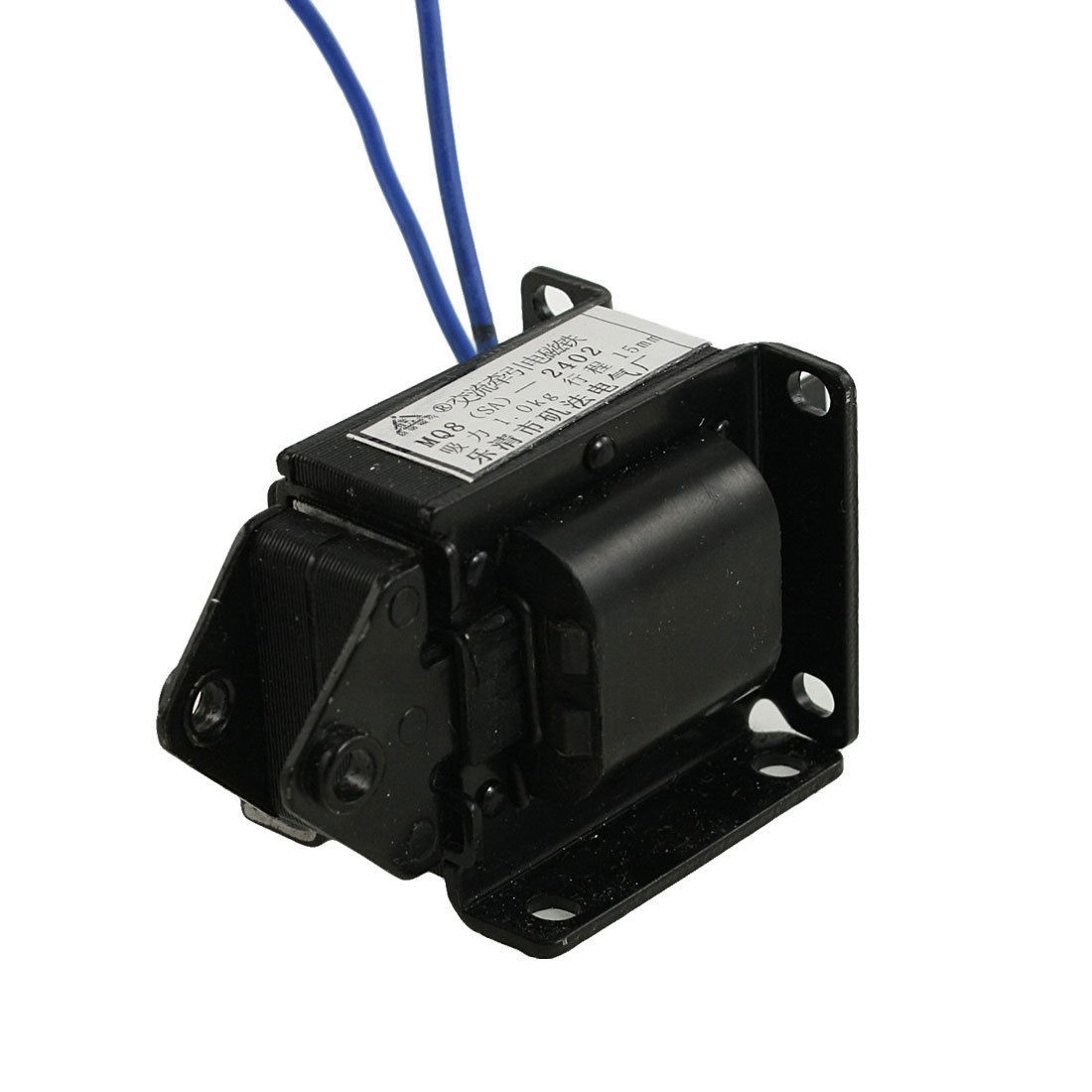 15mm Stroke 1Kg Force AC 110V Pull Type Solenoid Electromagnet