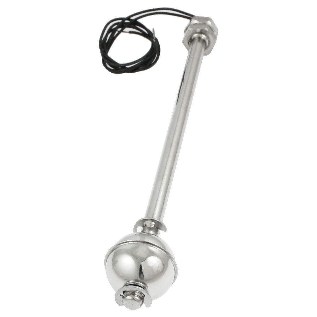 Liquid Water Level Sensor Stainless Steel Floating Switch 8.7"