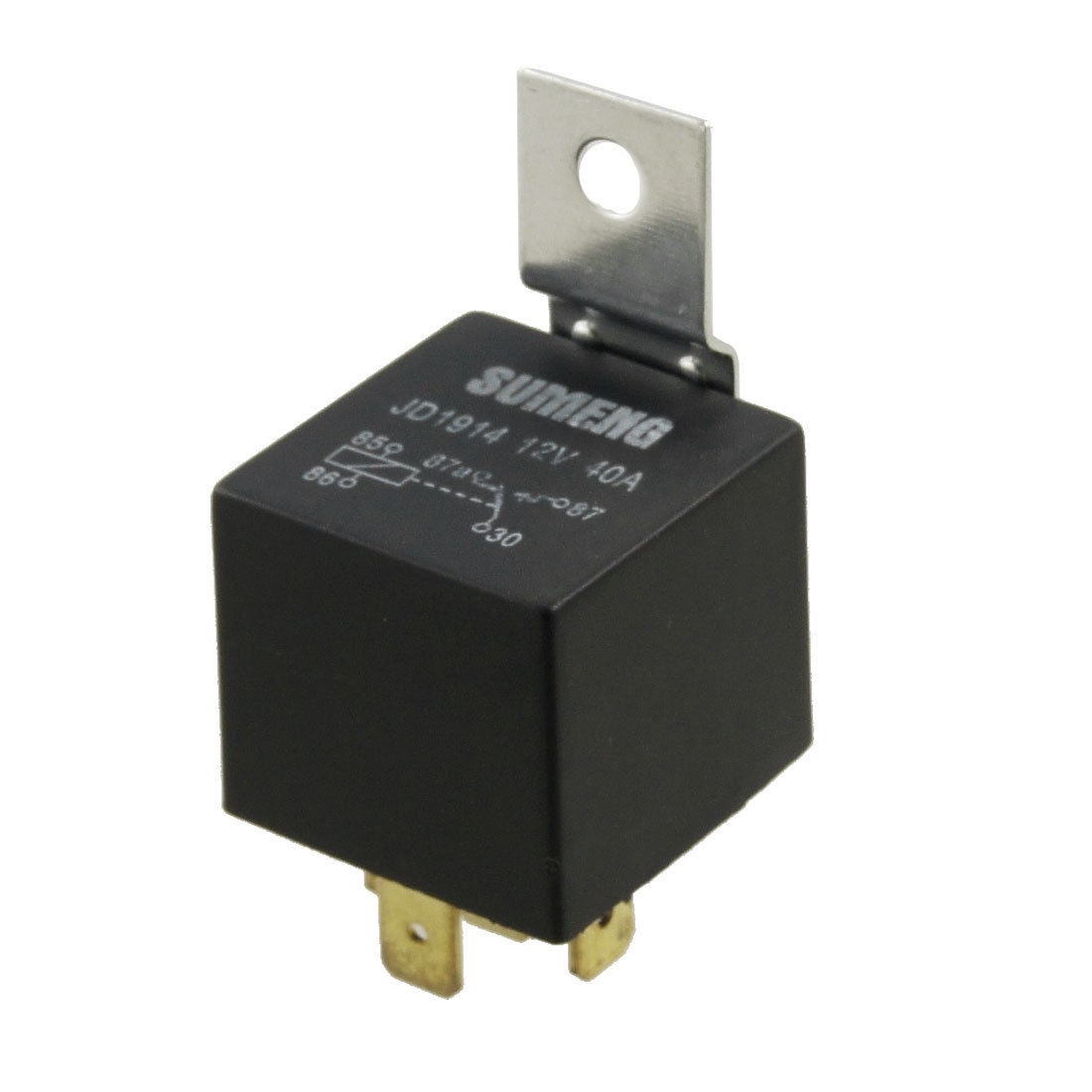 40A DC 12V 5 Pins SPDT Truck Car Alarm Audio Relay JD1914