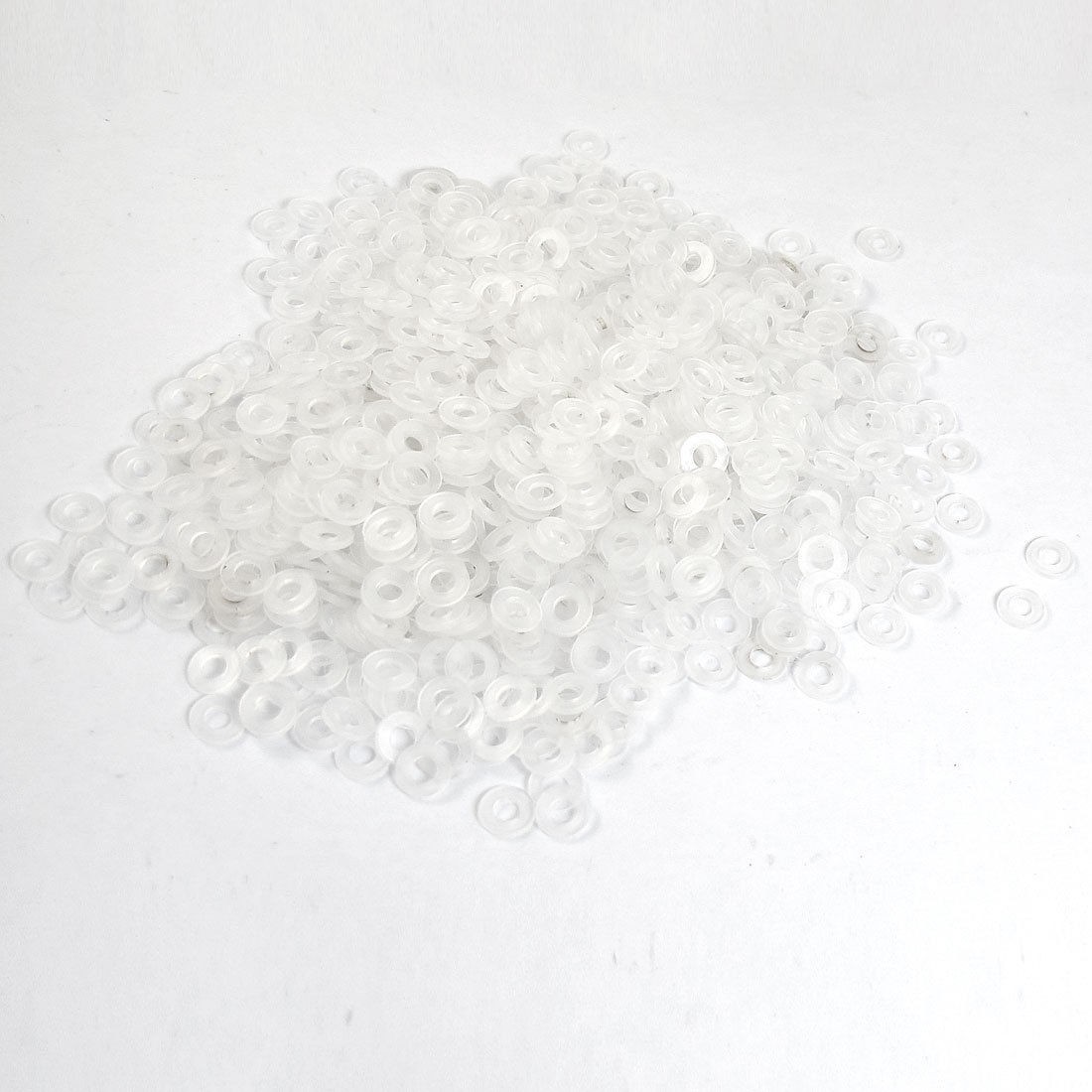 8mm x 4mm x 1mm Motherboard Insulating Gasket Washers 1000 Pcs