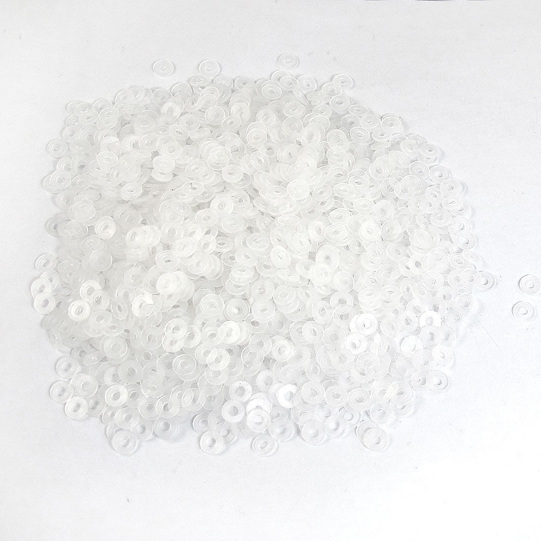 3mm x 7mm x 1mm Motherboard Insulator Gasket Washers White 2000 Pcs