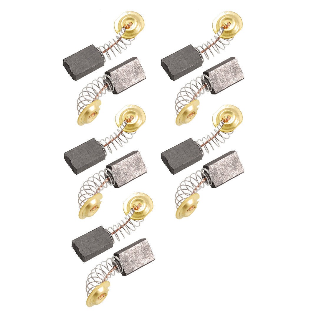 10 Pcs CB 303 Replacement 16mm x 11mm x 5mm Carbon Brushes for Air Compressor