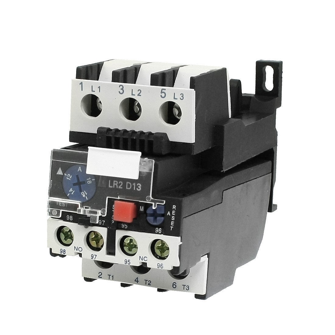 AC 690V 3 Pole Electric Thermal Overload Relay 12-18A 1 NO 1 NC