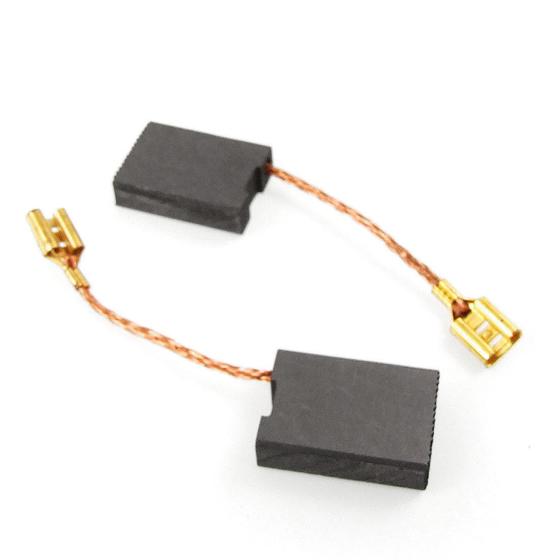 2 Pcs 7/8" x 5/8" x 15/64" Electric Motor Carbon Brushes