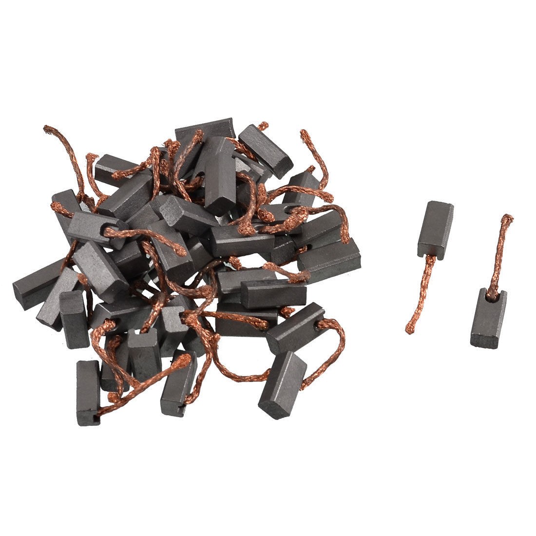 50 x 0.21" x 0.25" x 0.55" Electric Motor Repair Part Carbon Brushes