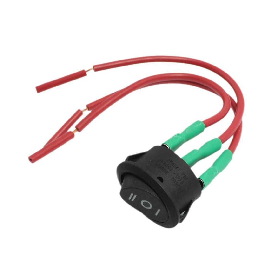 AC 250V 6A 125V 10A SPDT On/Off/On 3 Pin Rocker Boat Switch