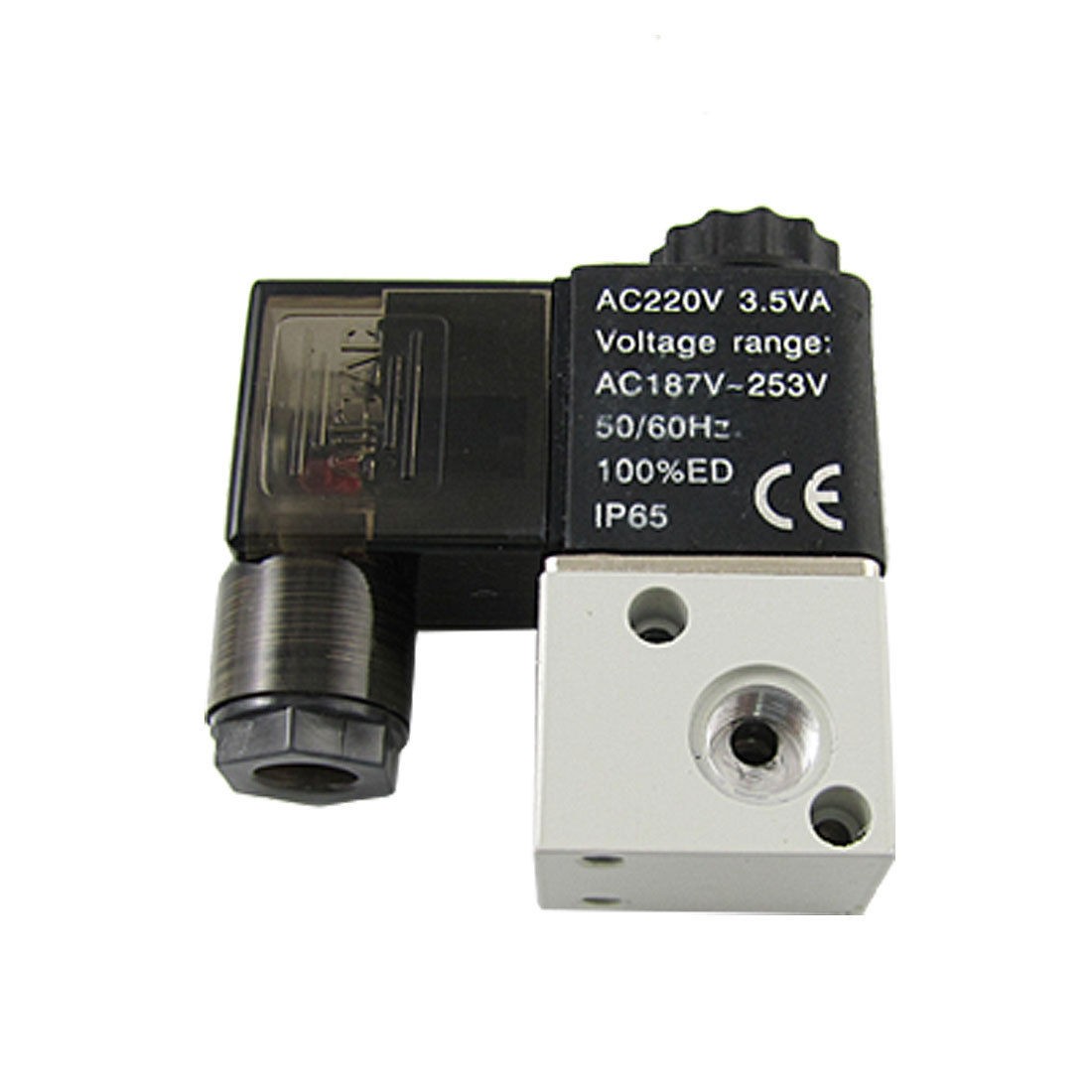 AC220V 3 5VA 3V1 06 2 Position 3 Way Solenoid Pneumatic Valve