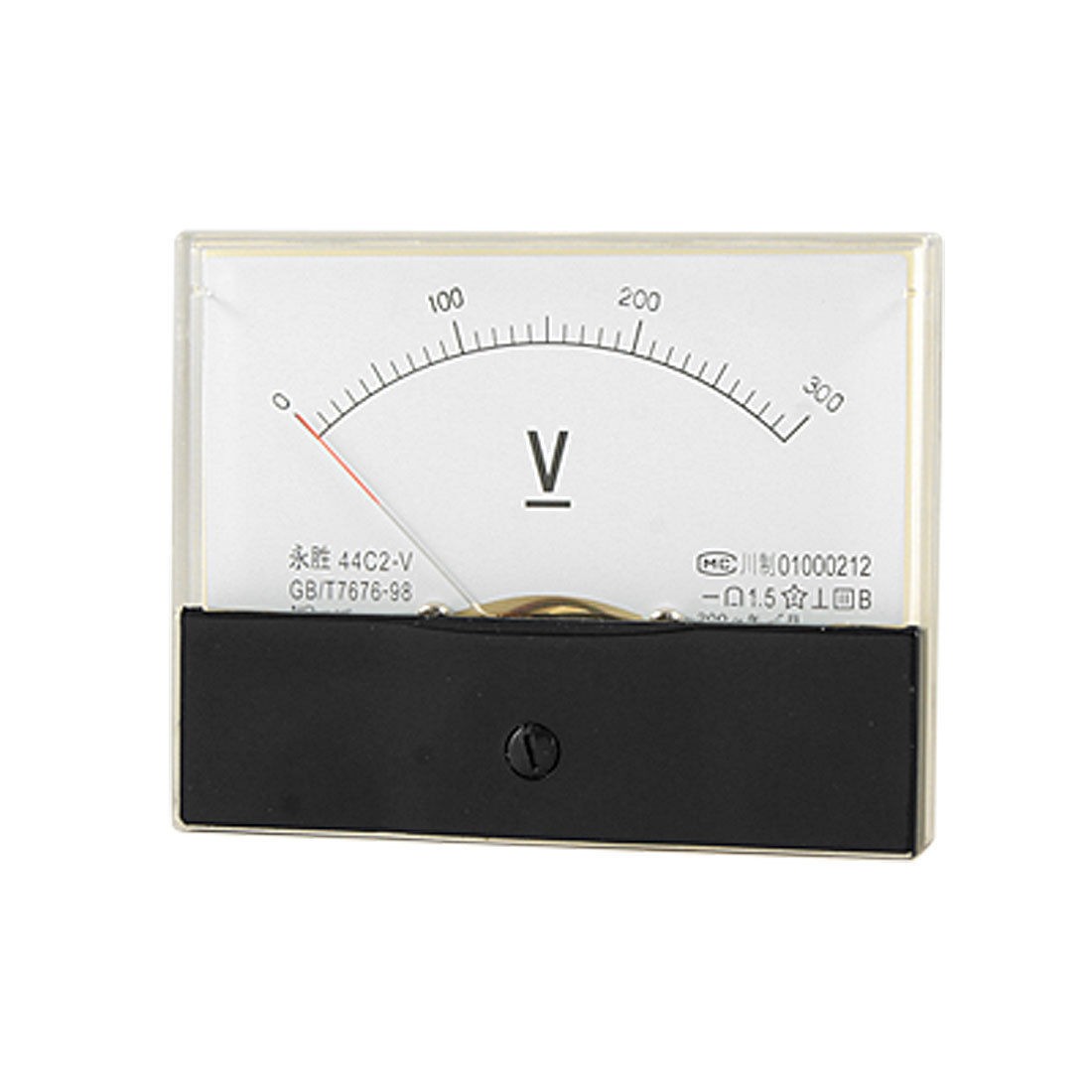DC 300V Rectangle Panel Voltage Meter Analog Voltmeter