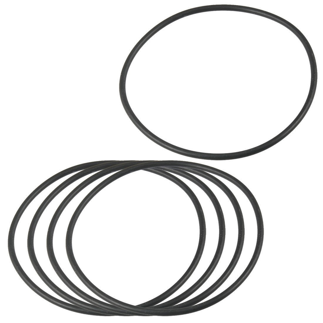 5 PCS 78mm x 2.4mm Rubber Sealing Oil Filter O Rings Gaskets