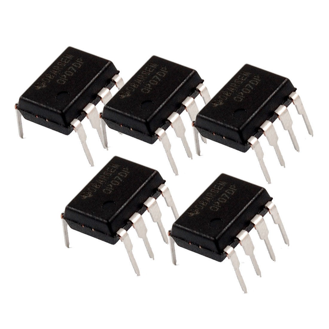 5 Pcs OP07DP Through Hole DIP-8 Operational Amplifier DIP IC