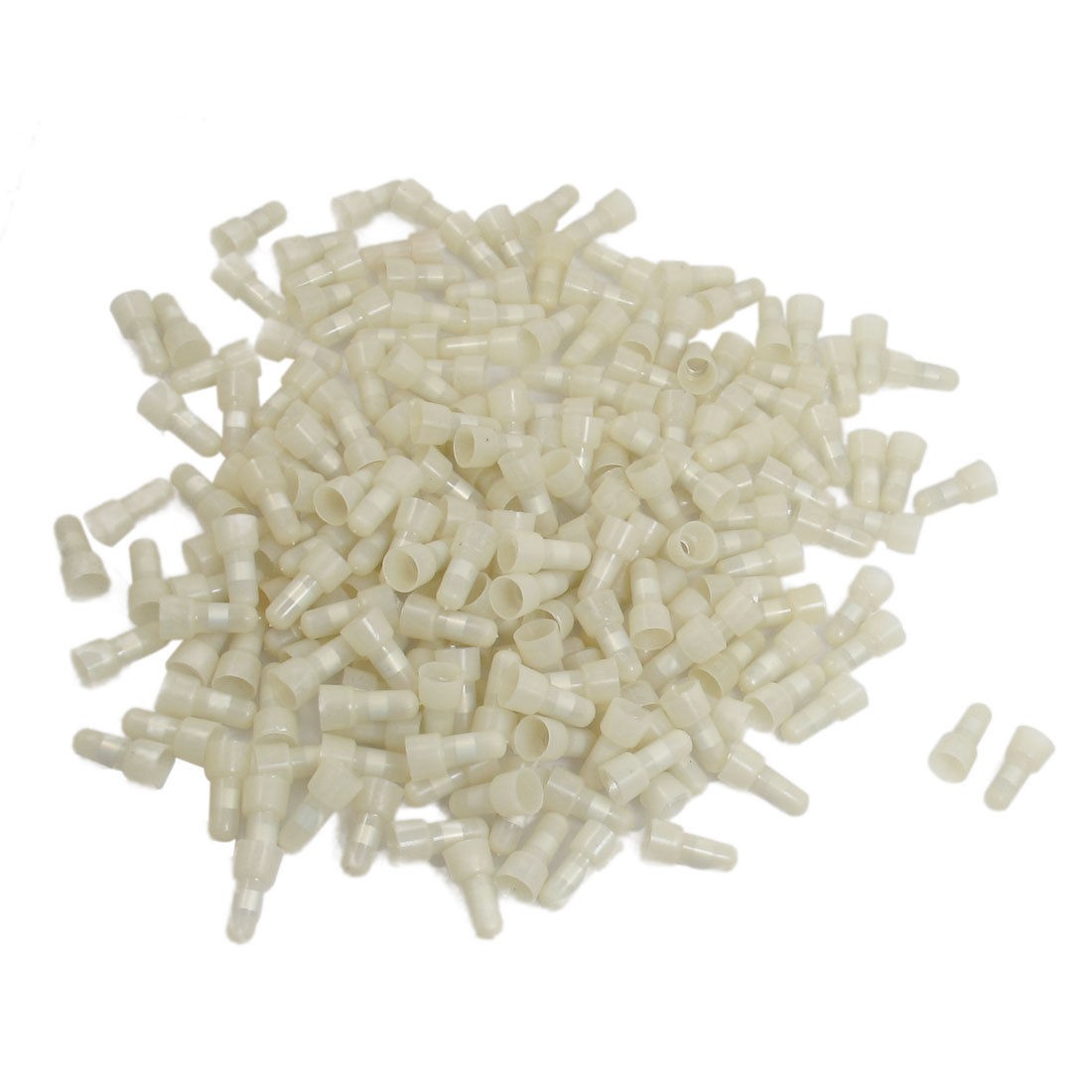 200 Pcs 6mm Tin-plated Tube Closed End Wire Connectors Crimp Caps