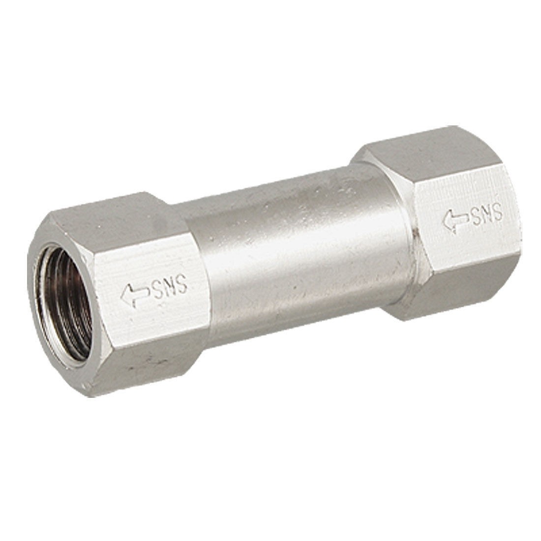 Silver Tone Metal Water One Way Check Valve Replacement