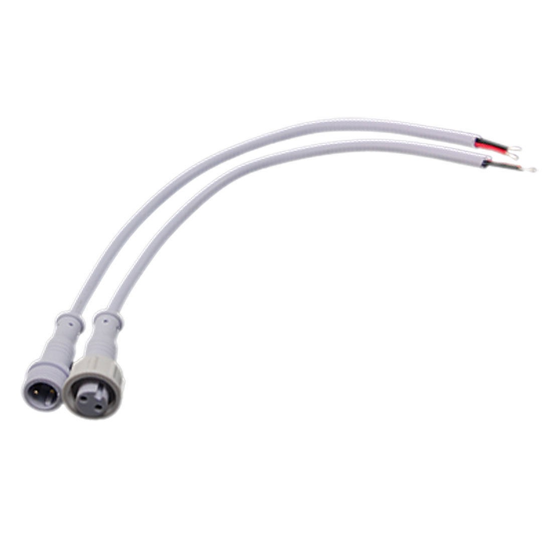 White LED Light Strips 2 Pin Waterproof Connector Cable