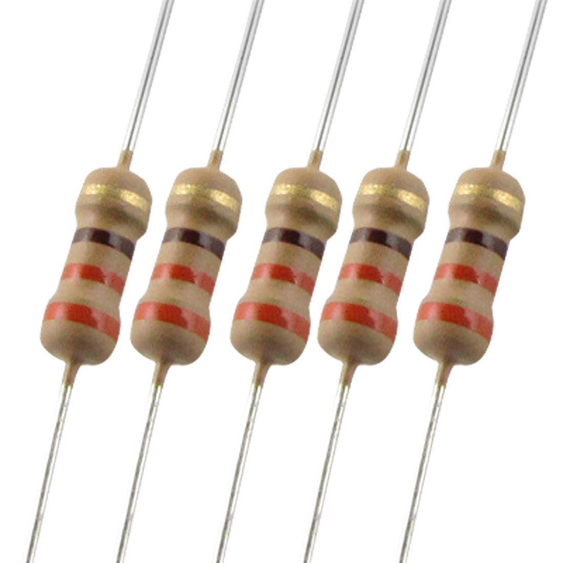 330 Ohm 1/4W 5% Through Hole Carbon Film Resistors x5000