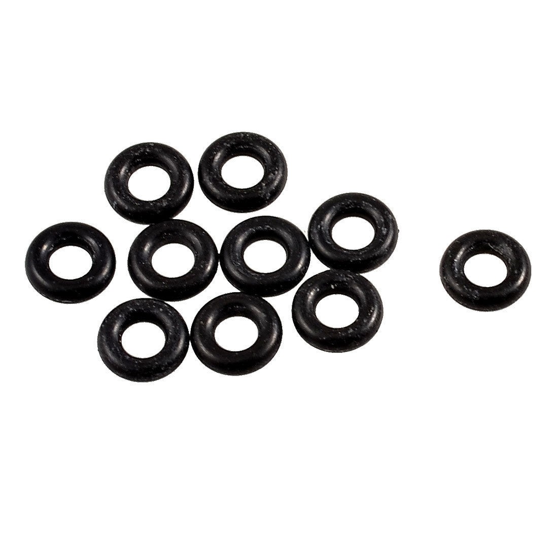 10 Pcs Mechanical Rubber O Ring Oil Seal Gaskets 13mm x 6mm x 3.5mm