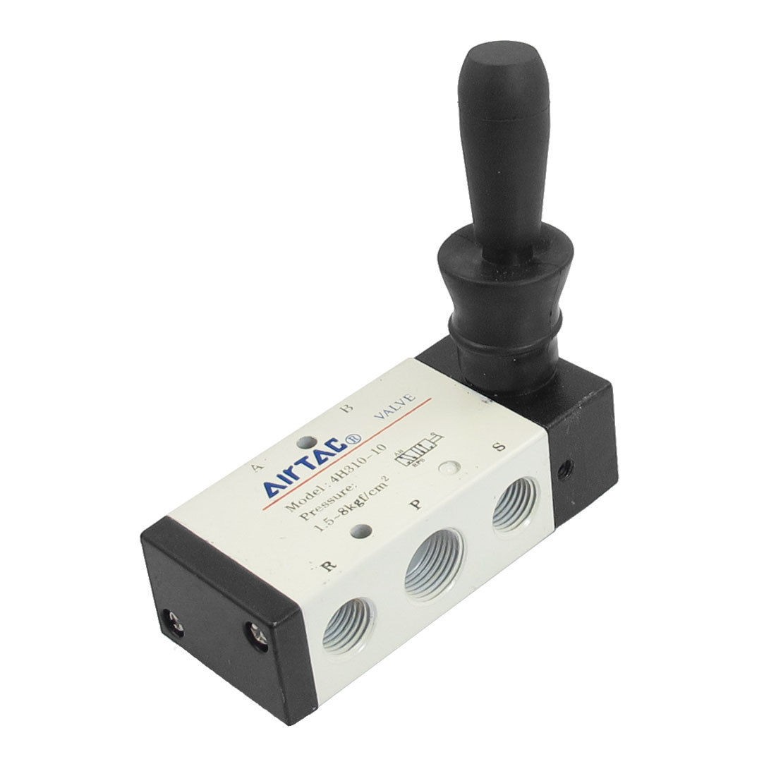 G 1/4 Inlet 3/8 Exhaust Plastic Grip Hand Lever Valve