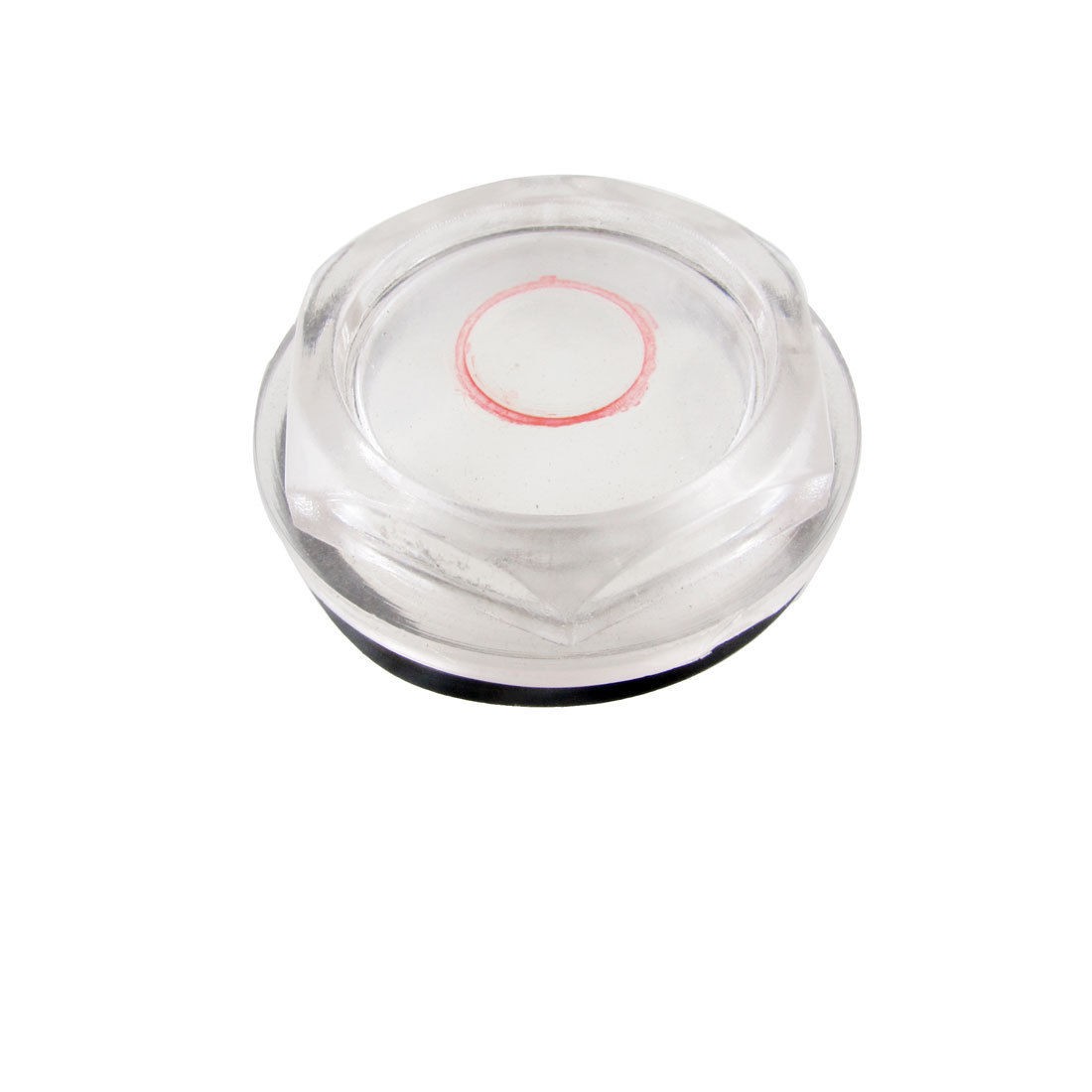 1 1/2" Male Thread Dia Plastic Air Compressor Oil Level Sight Glass