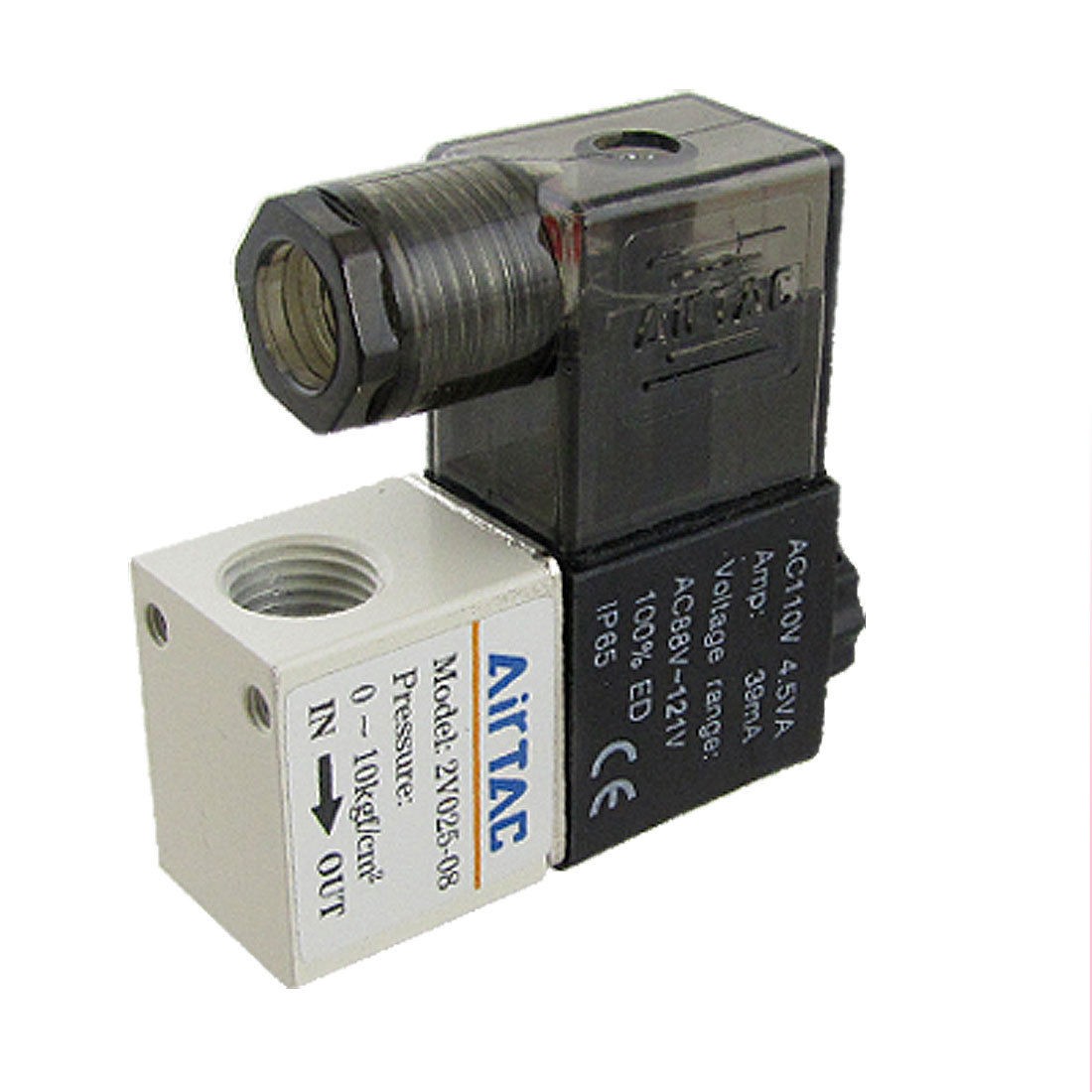 2V025 08 AC 110V 39mA 2 Position 2 Way Solenoid Valve Cwfyo