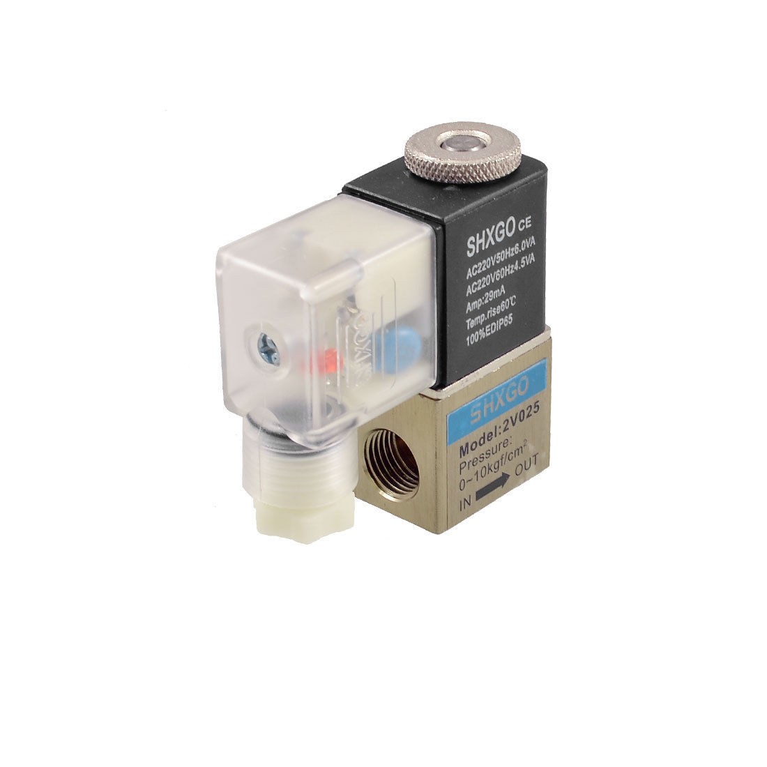 AC 220V Direct Actions Pneumatic Solenoid Control Valve