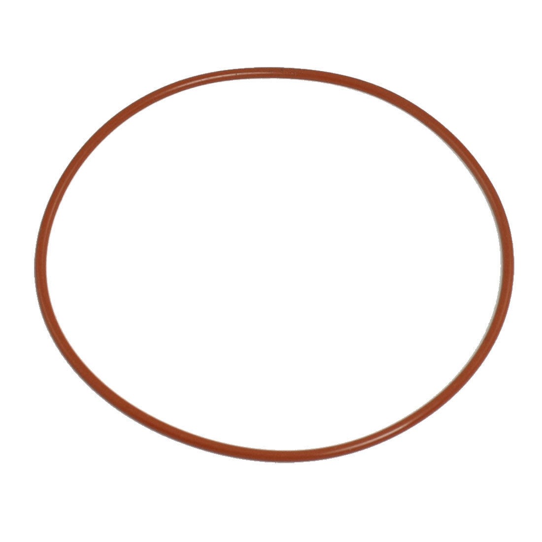 95mm x 90mm x 2.5mm Silicone O Ring Oil Seal Gaskets Red