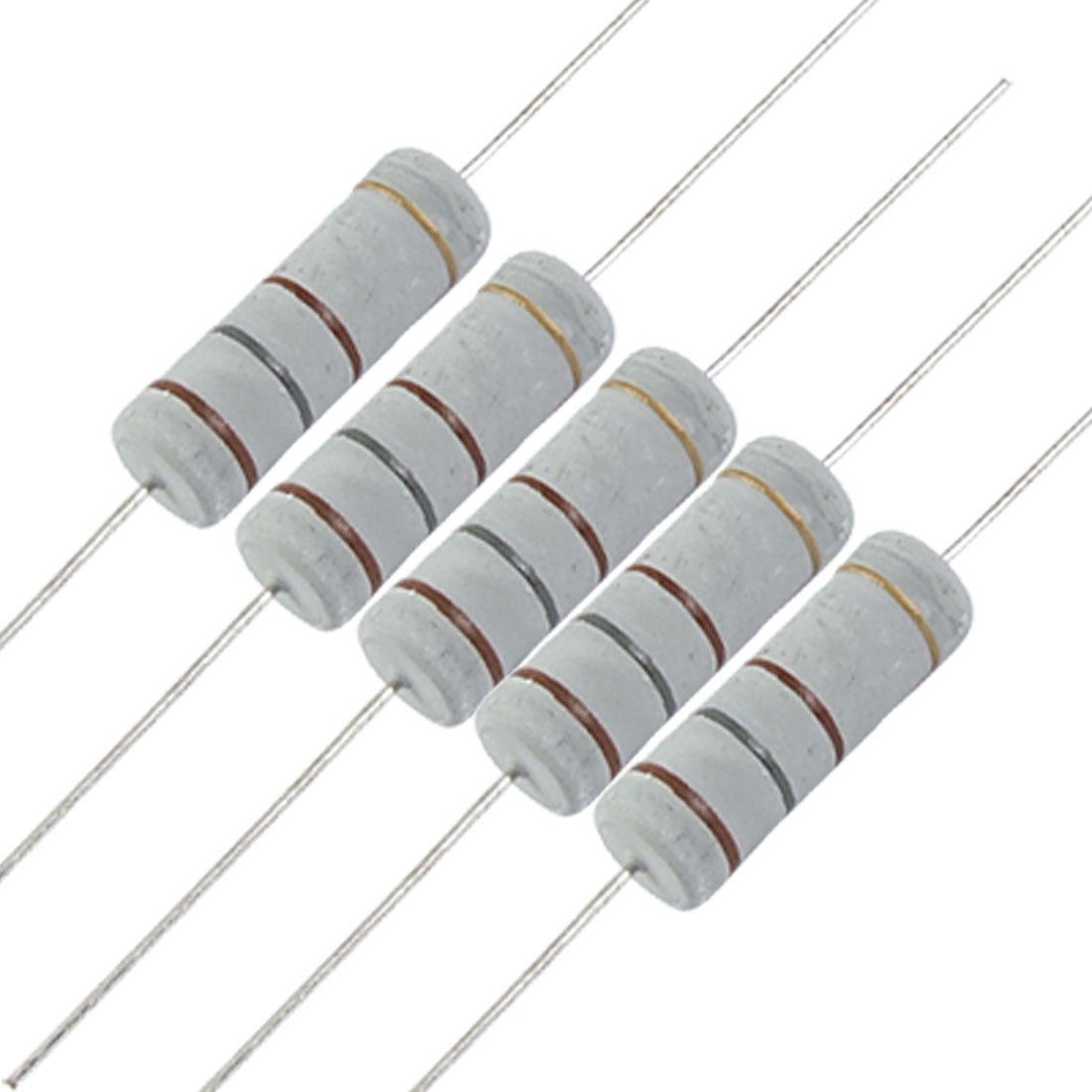 10 x 5W 700V 180 ohm 5 Watt Metal Oxide Film Resistors