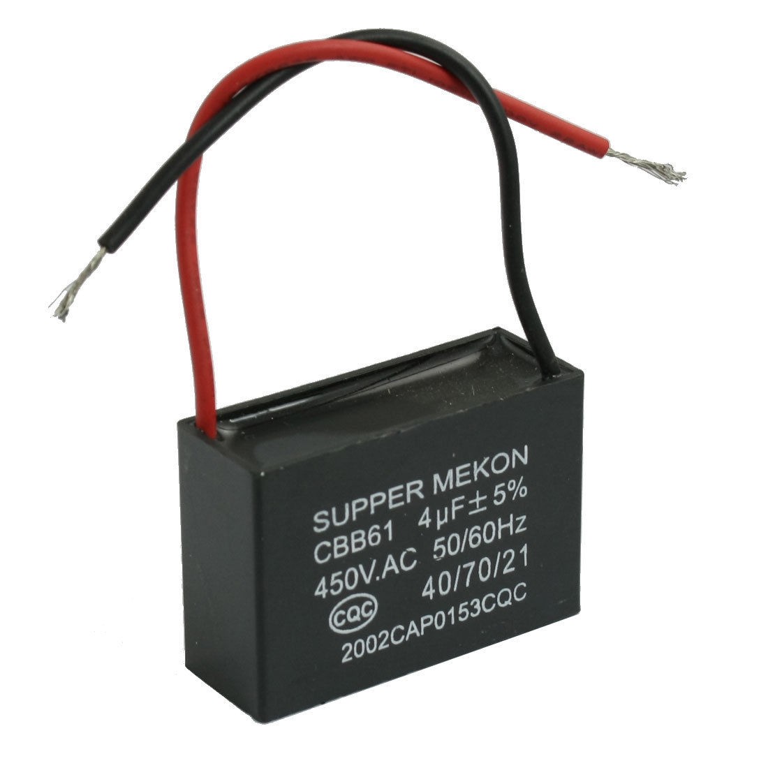 4uF AC 450V Polypropylene Film Running Motor Capacitor CBB61