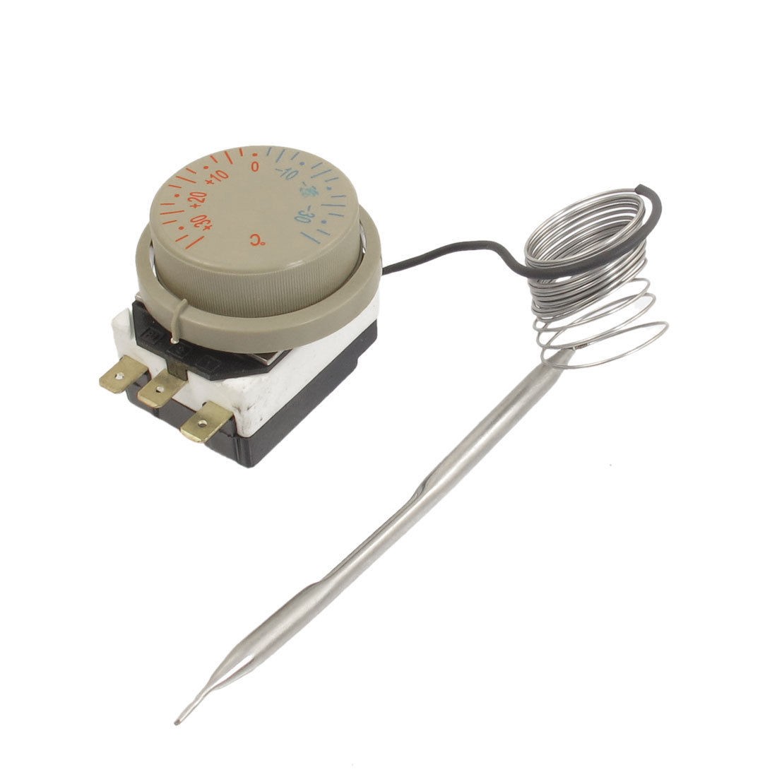 1NC 1NO AC 250/380V 16A -30-30C Temperature Control Switch Capillary Thermostat