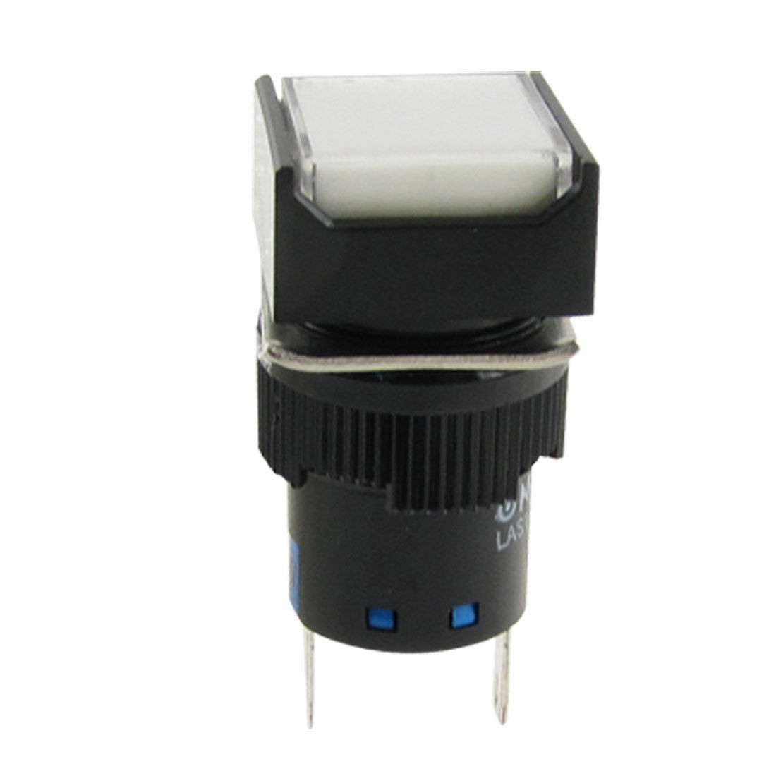 DC 24V 2 Pin Style Plastic White Indicator Signal Light