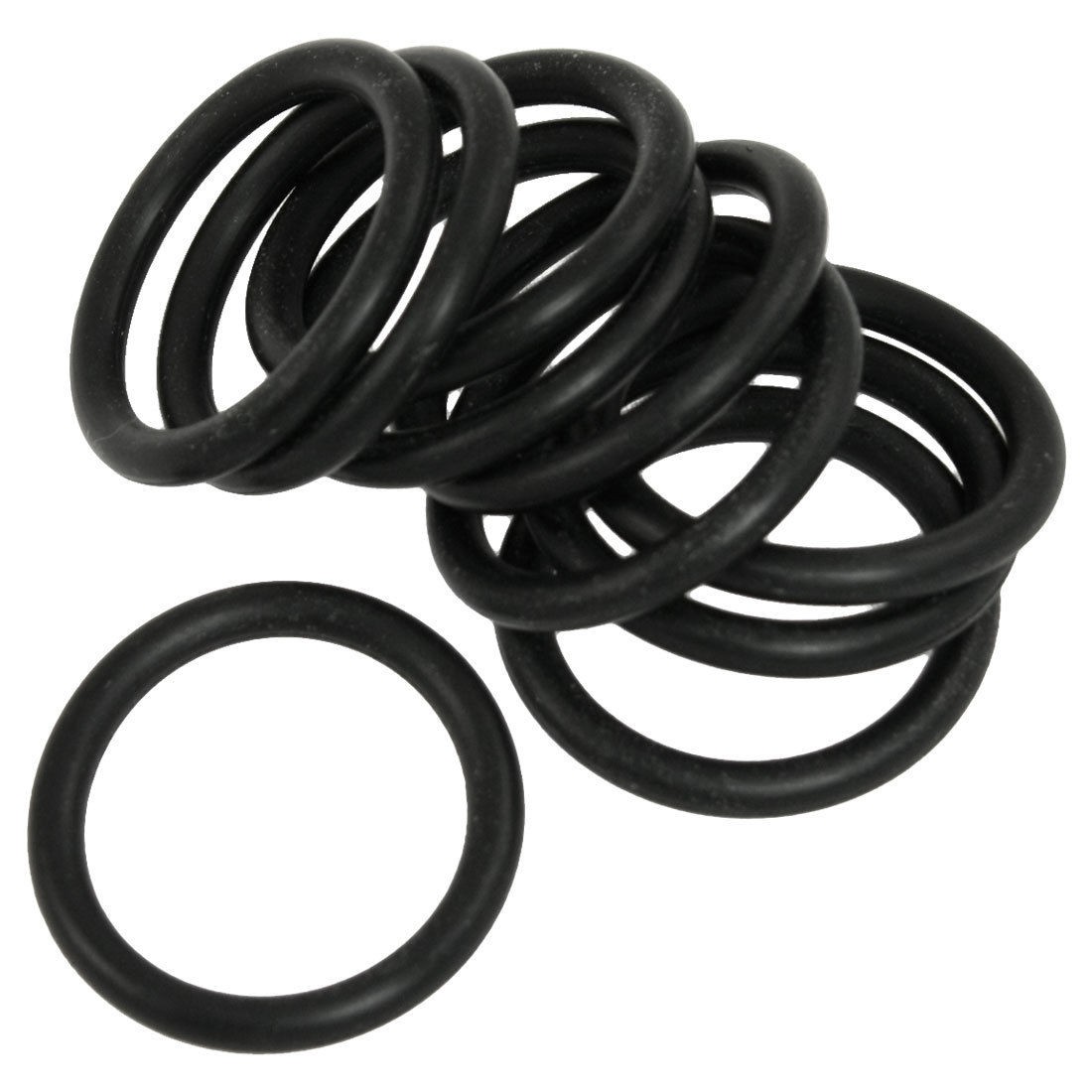 10 Pcs Black Nitrile Rubber O Ring 35mm x 4mm NBR Seals Gaskets