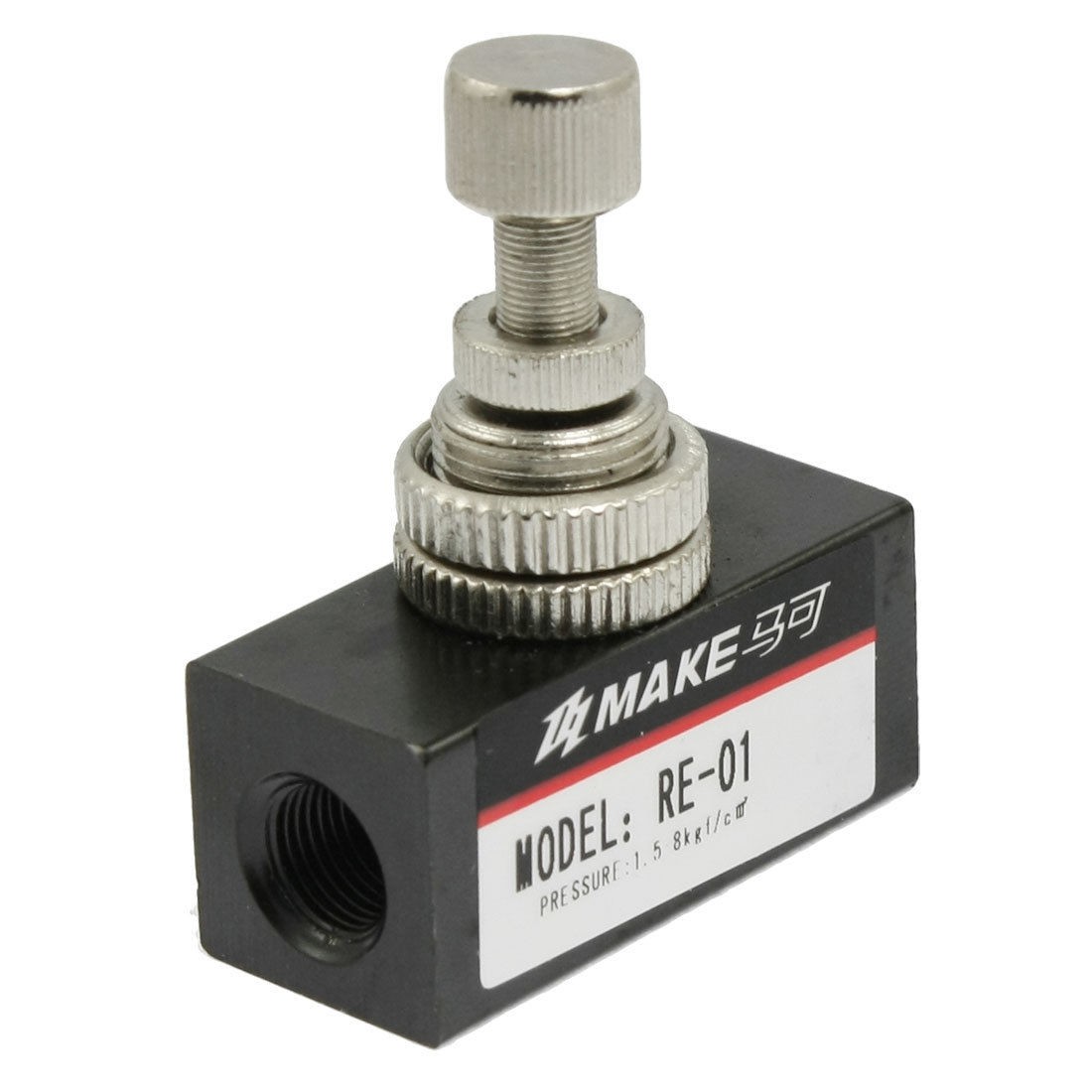 Re 01 1 8" Thread One Way Restrictive Air Flow Control Valve