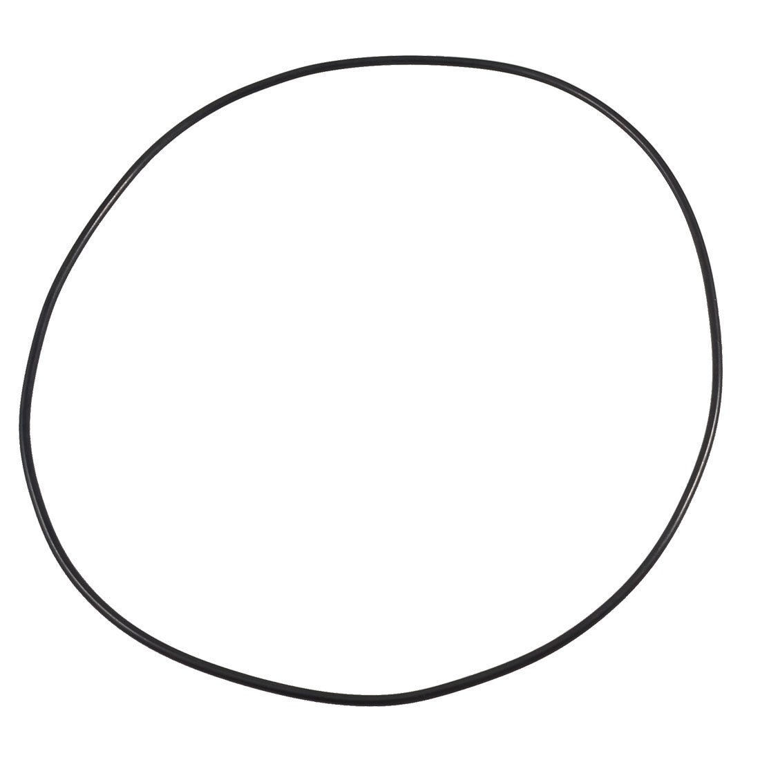 Black Rubber Sealing Oil Filter O Rings Gaskets 205mm x 198.8mm x 3.1mm