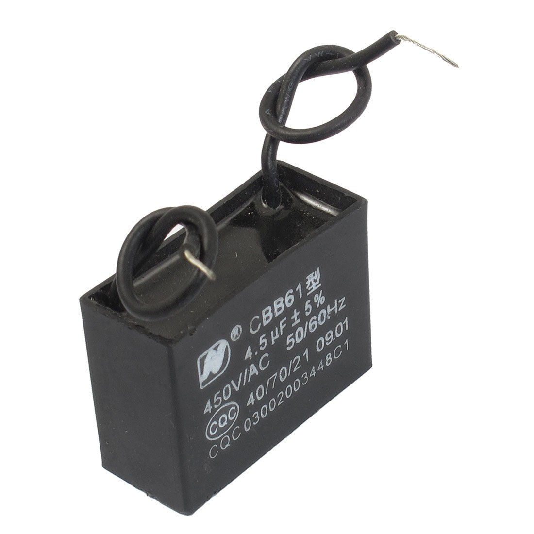 CBB61 AC 450V 4.5uF Air Conditioner Electric Fan Capacitor