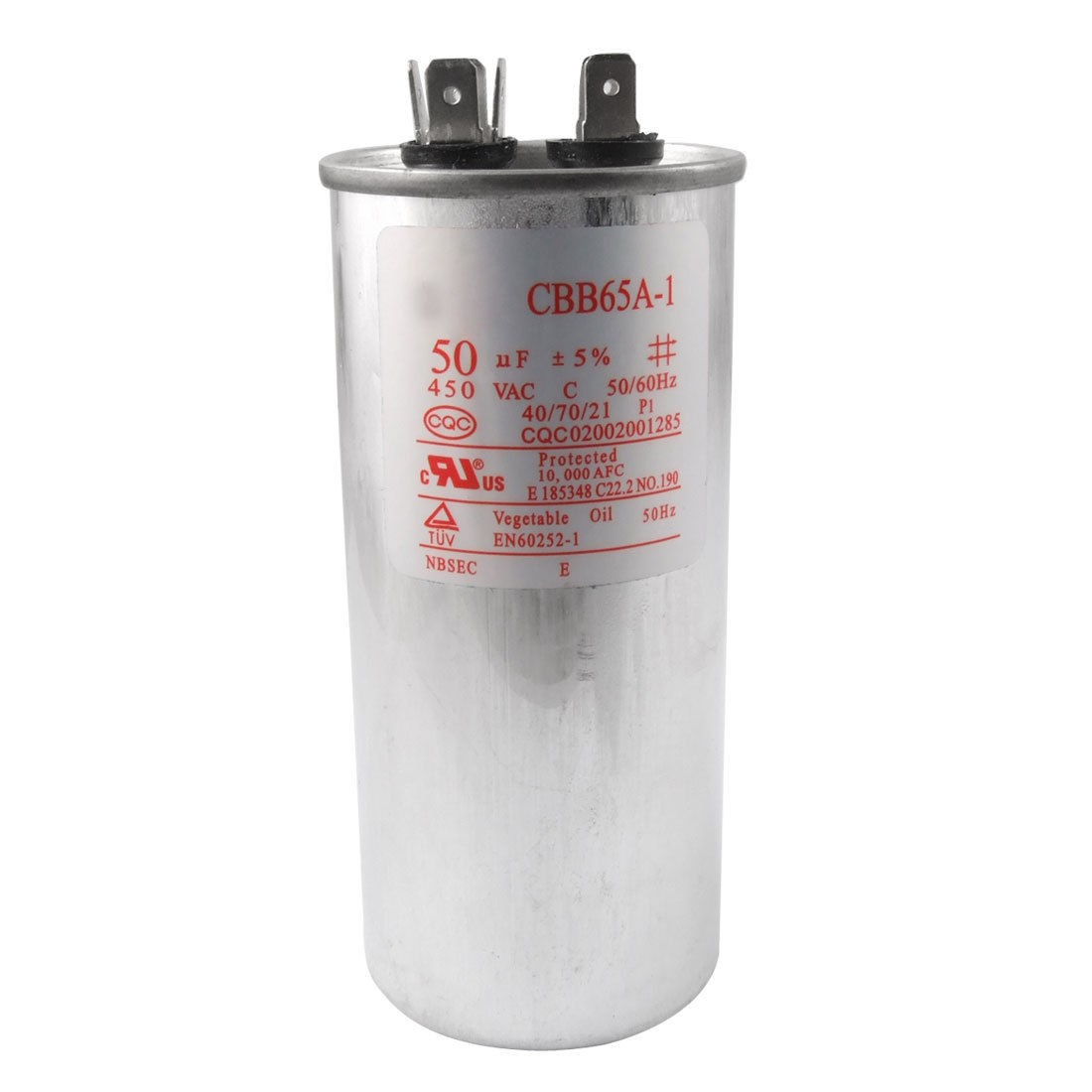 CBB65A-1 Refrigerator Motor Run Capacitor 50uF 450VAC