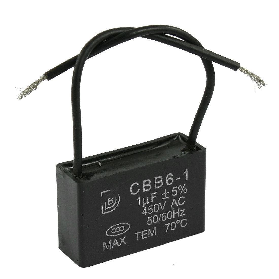 CBB6-1 1uF 450V AC Motor Run Metallized Capacitor
