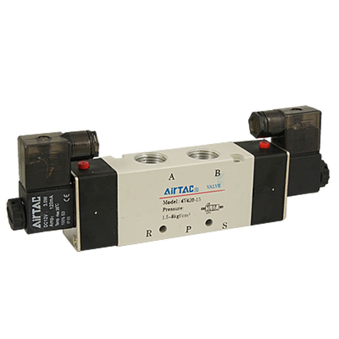 DC 12V 4V420 15 2 Position 5 Way Air Solenoid Valve