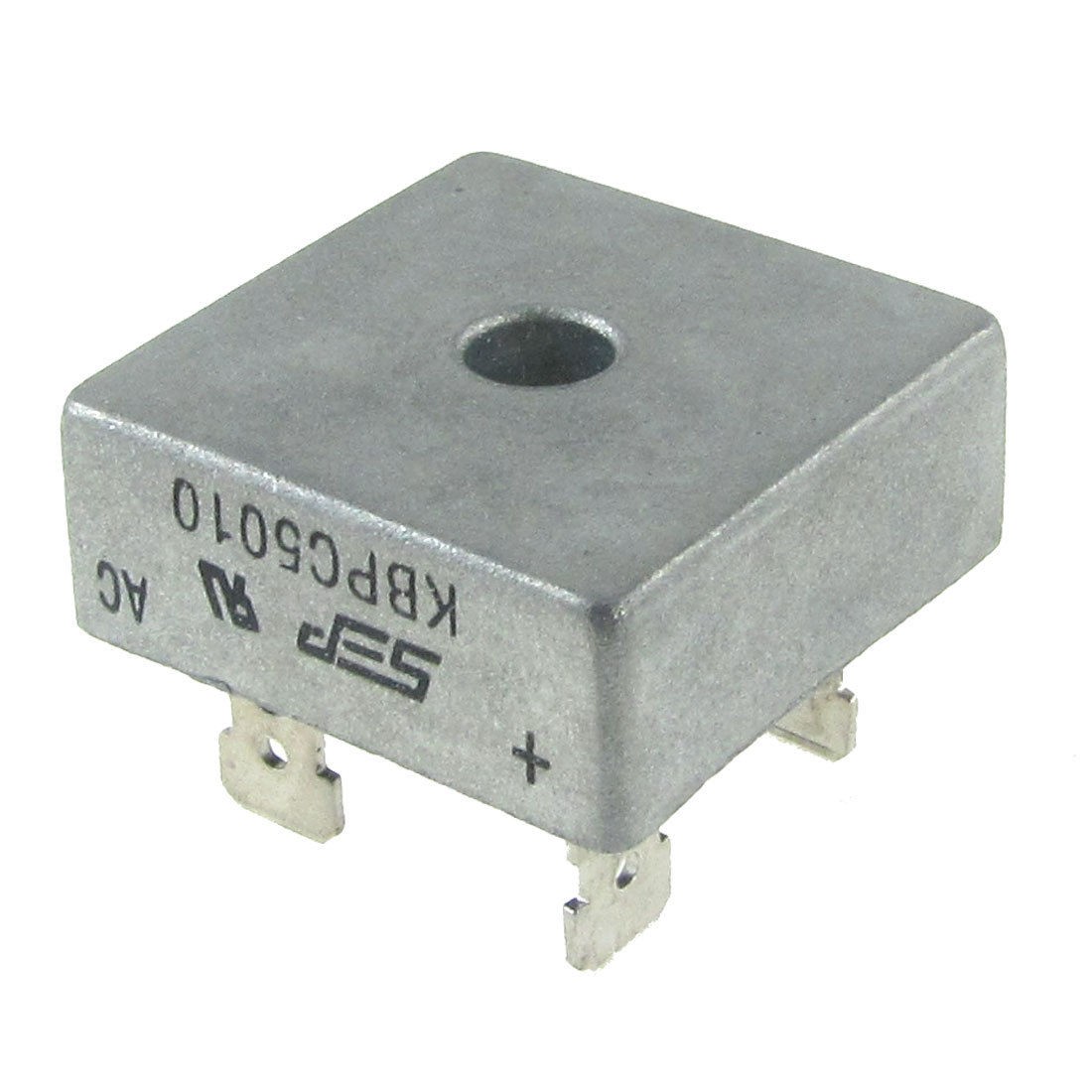1000V 50A KBPC5010 Diode Single Phrase Bridge Rectifier AC to DC