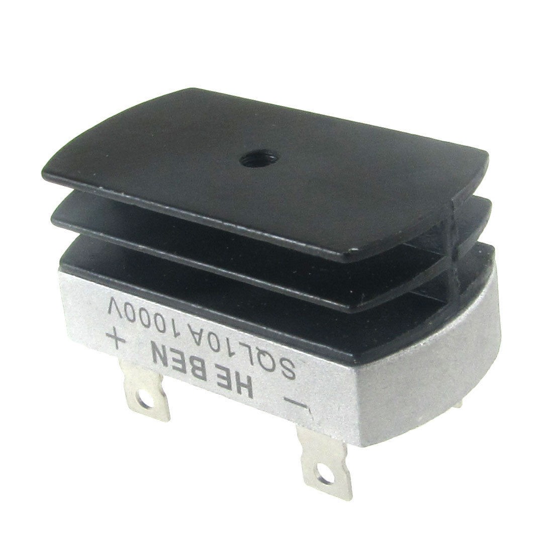 10A 1000V Metal Case Bridge Rectifier with Heatsink SQL10A