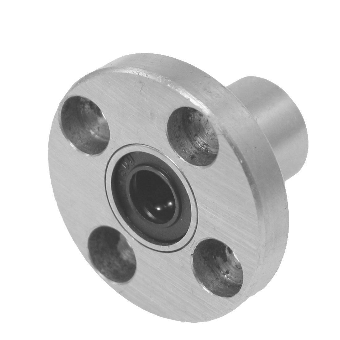 LM6 6mm x 12mm x 19mm Bushings Round Flanged Linear Bearing