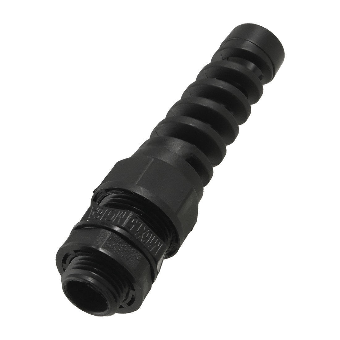 0.2"-0.39" Cable Range Black Plastic Waterproof Cables Glands Joints