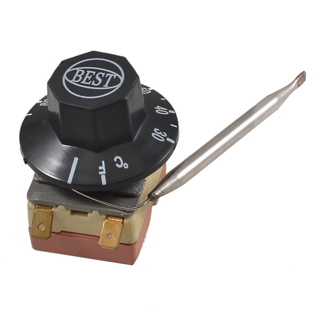 Rotary Selector 2 Pin Connector Electric Oven Temperature Controller