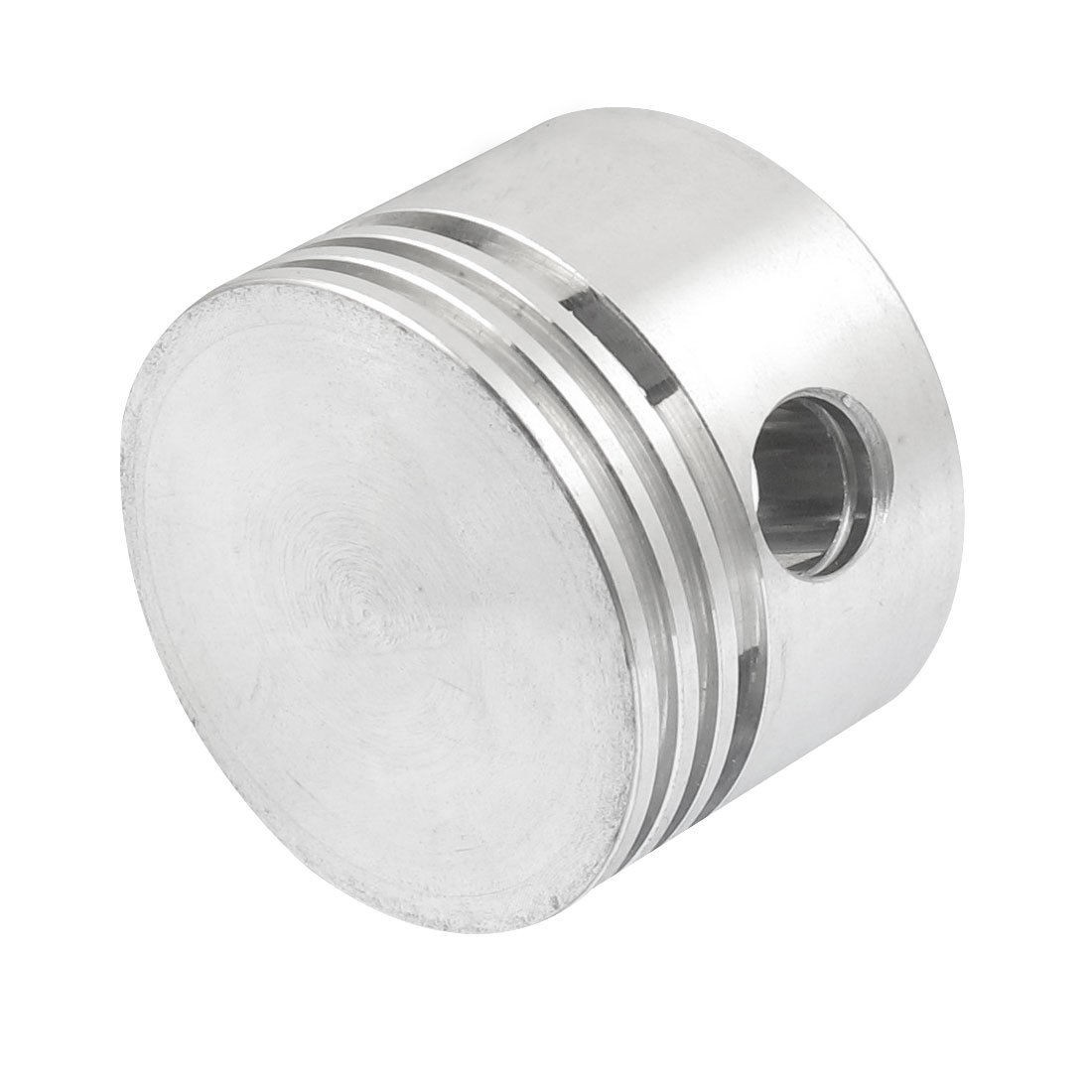 Silver Tone Aluminum Alloy Air Compressor Replacement 48mm Dia Piston